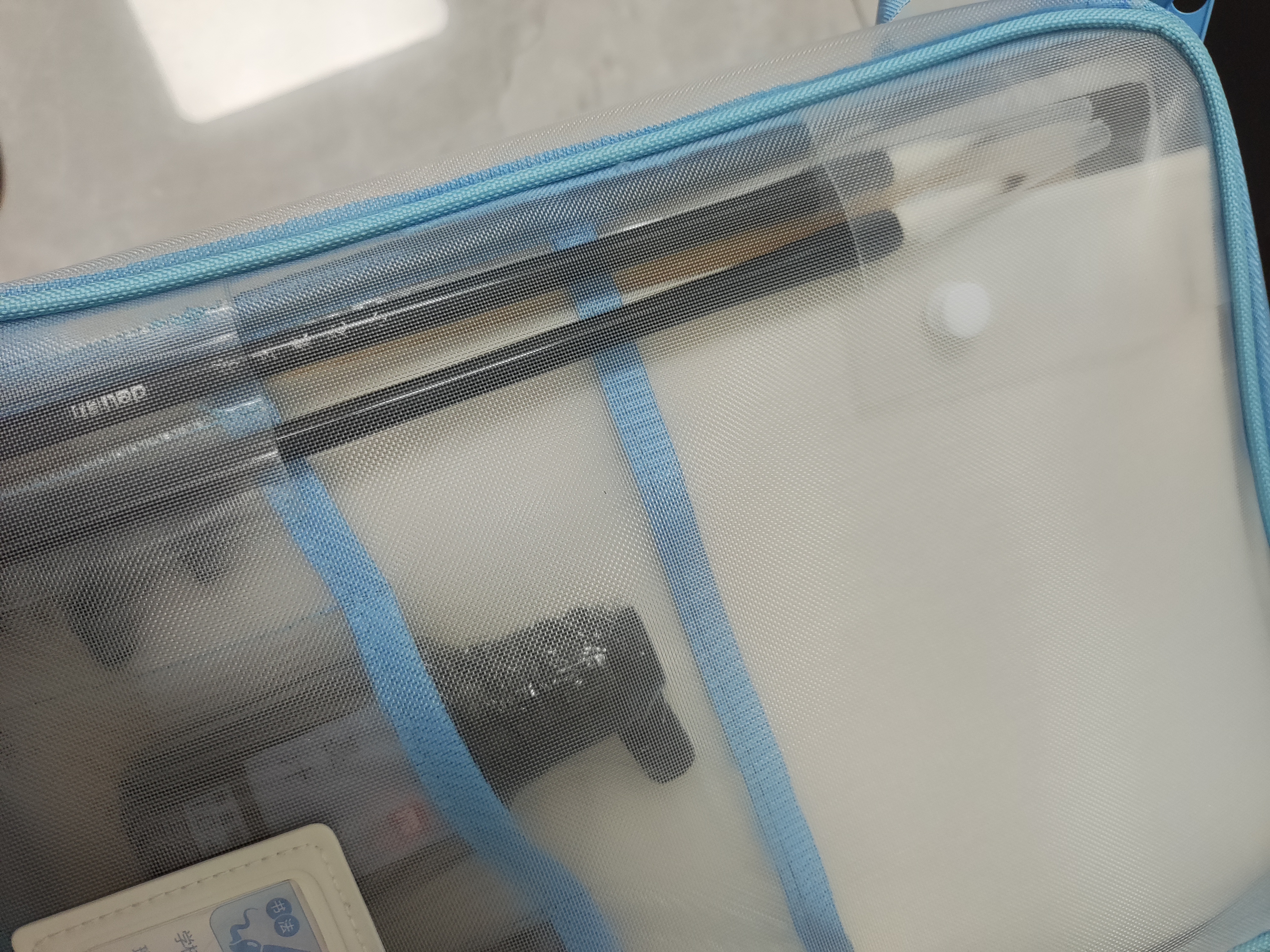 得力（deli）毛笔入门初学者套装12件笔墨纸砚文房四宝一整套百宝袋便携收纳小学生三年级练字基础软笔书法套装 实拍图