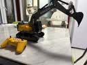 双鹰沃尔沃授权遥控挖掘机1:20遥控玩具车工程车遥控车儿童生日礼物 实拍图