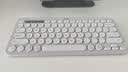 罗技（Logitech）时尚系列K390无线蓝牙键盘 超薄便携  K380升级版 白色 79键 实拍图