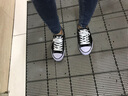 人本帆布鞋女2024春季新款鞋子女学生帆布鞋百搭运动鞋板鞋子 黑色（偏大，建议拍小一码） 37 实拍图