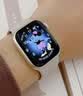 Apple/苹果 Watch S11 智能手表GPS款42毫米玫瑰金色铝金属表壳淡桃粉色运动型表带S/M MEUN4CH/B 实拍图