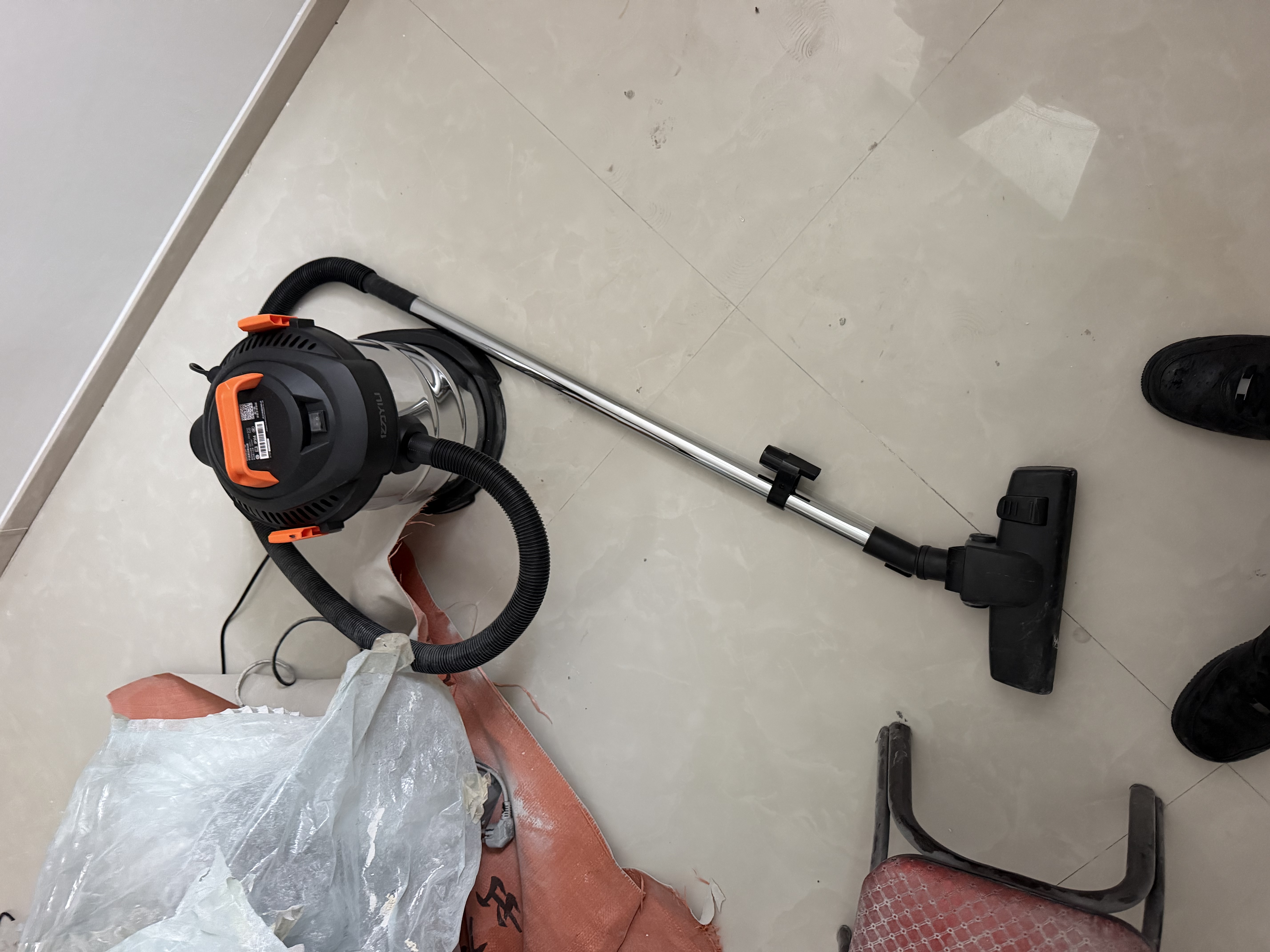 亿力桶式手持吸尘器家用超强大吸力工业级车载商用大功率有线干湿两用宠物吸猫毛神器地毯开荒保洁6263 实拍图