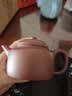 京东京造 宜兴紫砂壶茶壶手工[原矿紫泥]煮泡茶具送人家用德钟壶238ml礼盒 实拍图