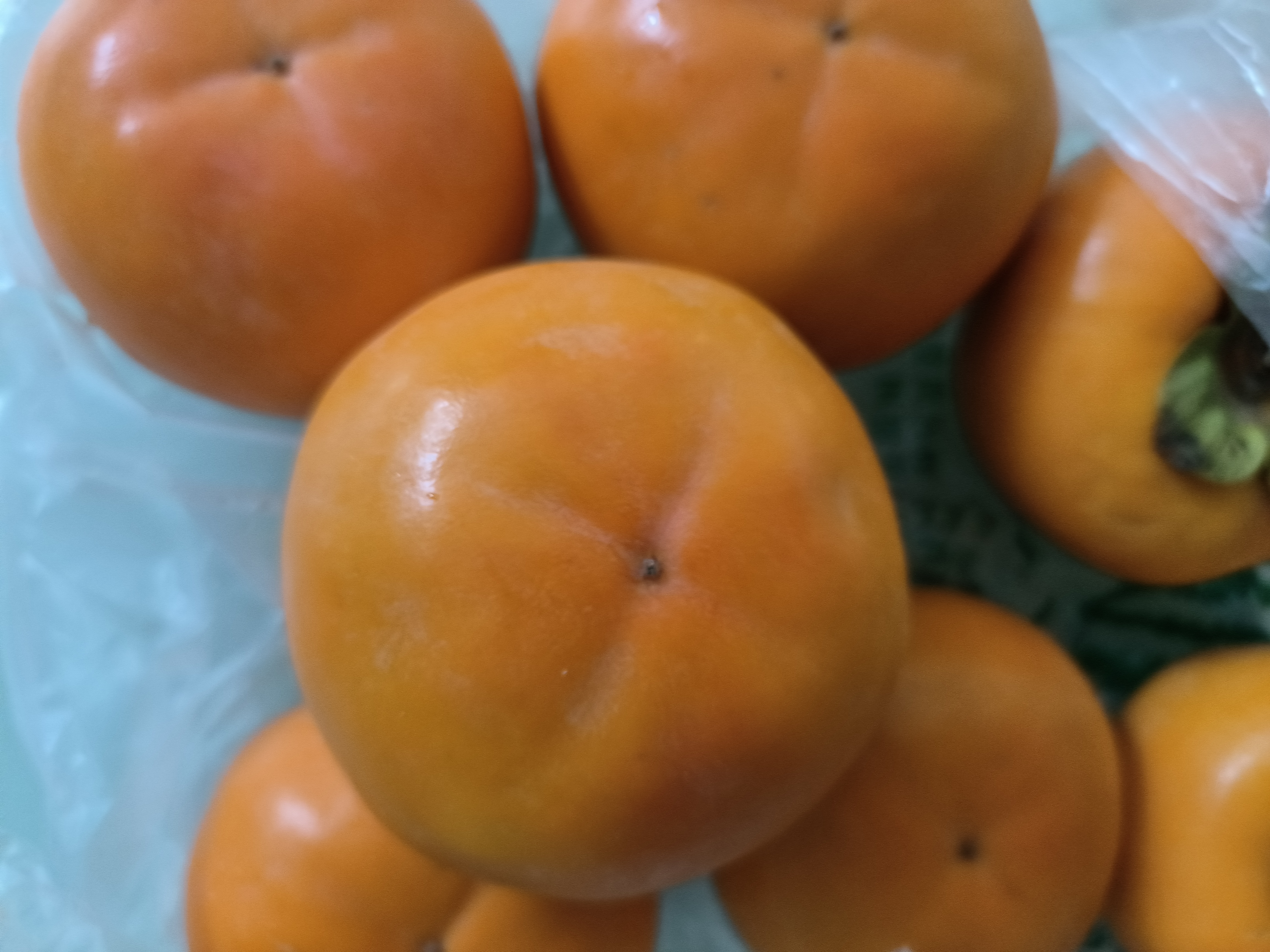 京鲜生 阳丰脆柿甜柿新鲜柿子 净重3斤 单果100g+ 新鲜水果源头直发 实拍图
