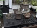 京东京造 茶盘茶托 茶台茶盘带排水储水仿乌金石家用客厅如意远山茶盘中号 实拍图