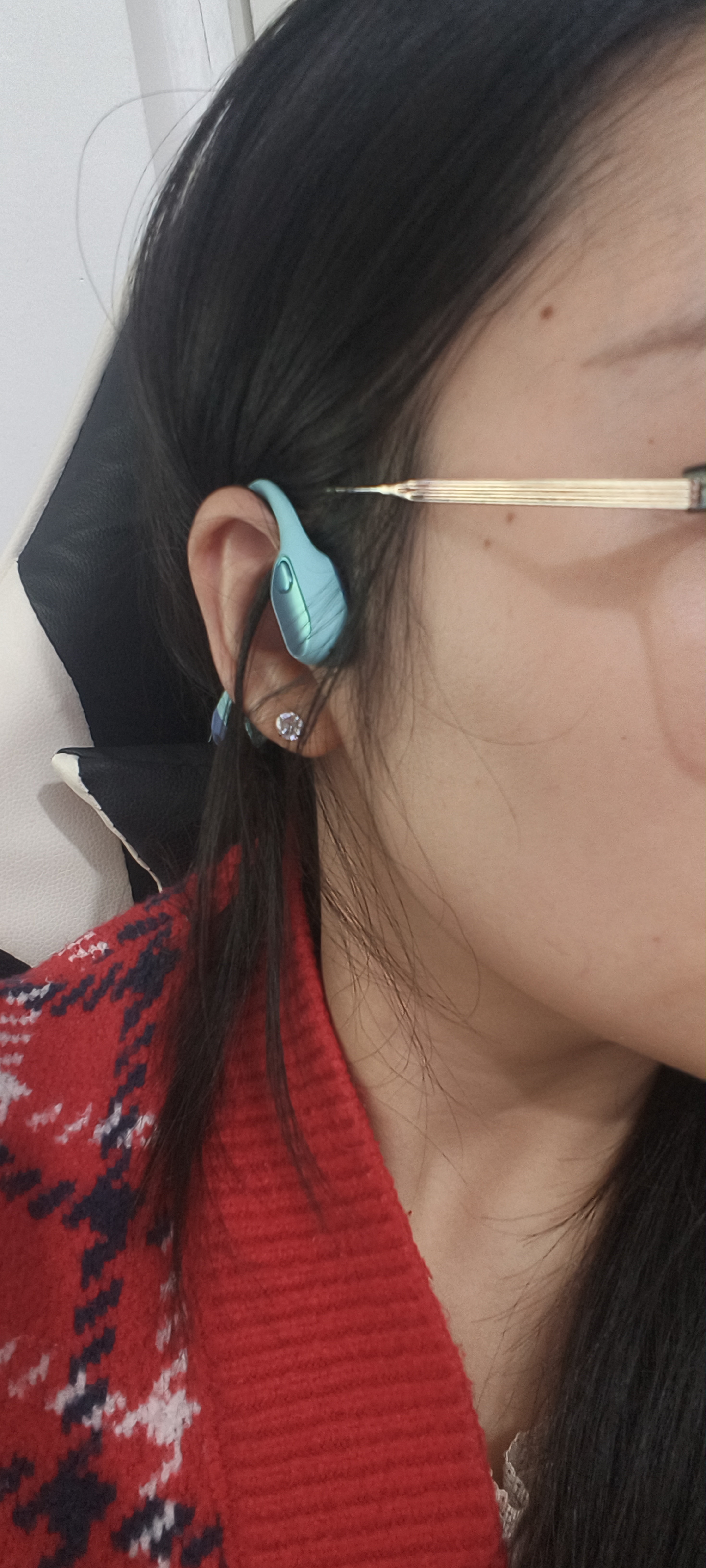 韶音（SHOKZ）OpenSwim Pro 2 游泳骨传导蓝牙耳机无线运动跑步骑行健身越野跑开放式不入耳 琉璃海 实拍图
