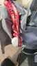 富光儿童保温杯316L不锈钢男女杯子小学生水杯高颜值便携弹跳盖水杯 棠棣同馨+316内胆+皮质杯套500ml 实拍图