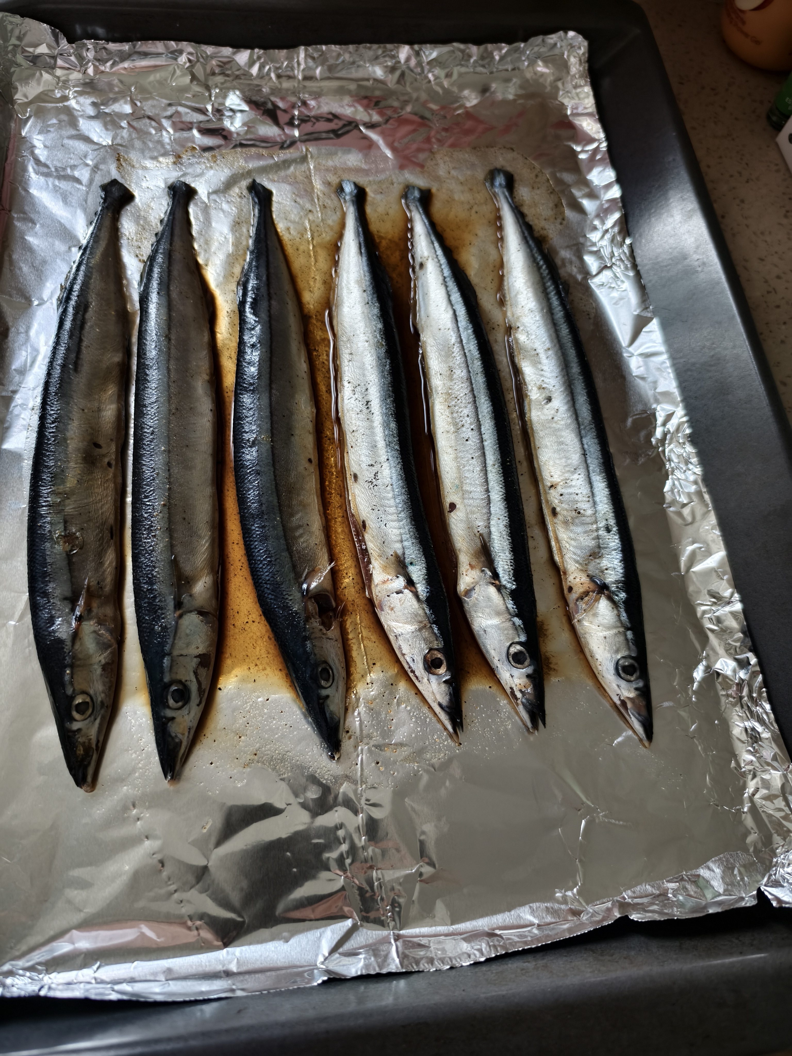 潮夫道秋刀鱼净重2斤野生海捕高蛋白冷冻生鲜烧烤食材深海鱼类纯鱼肉 实拍图