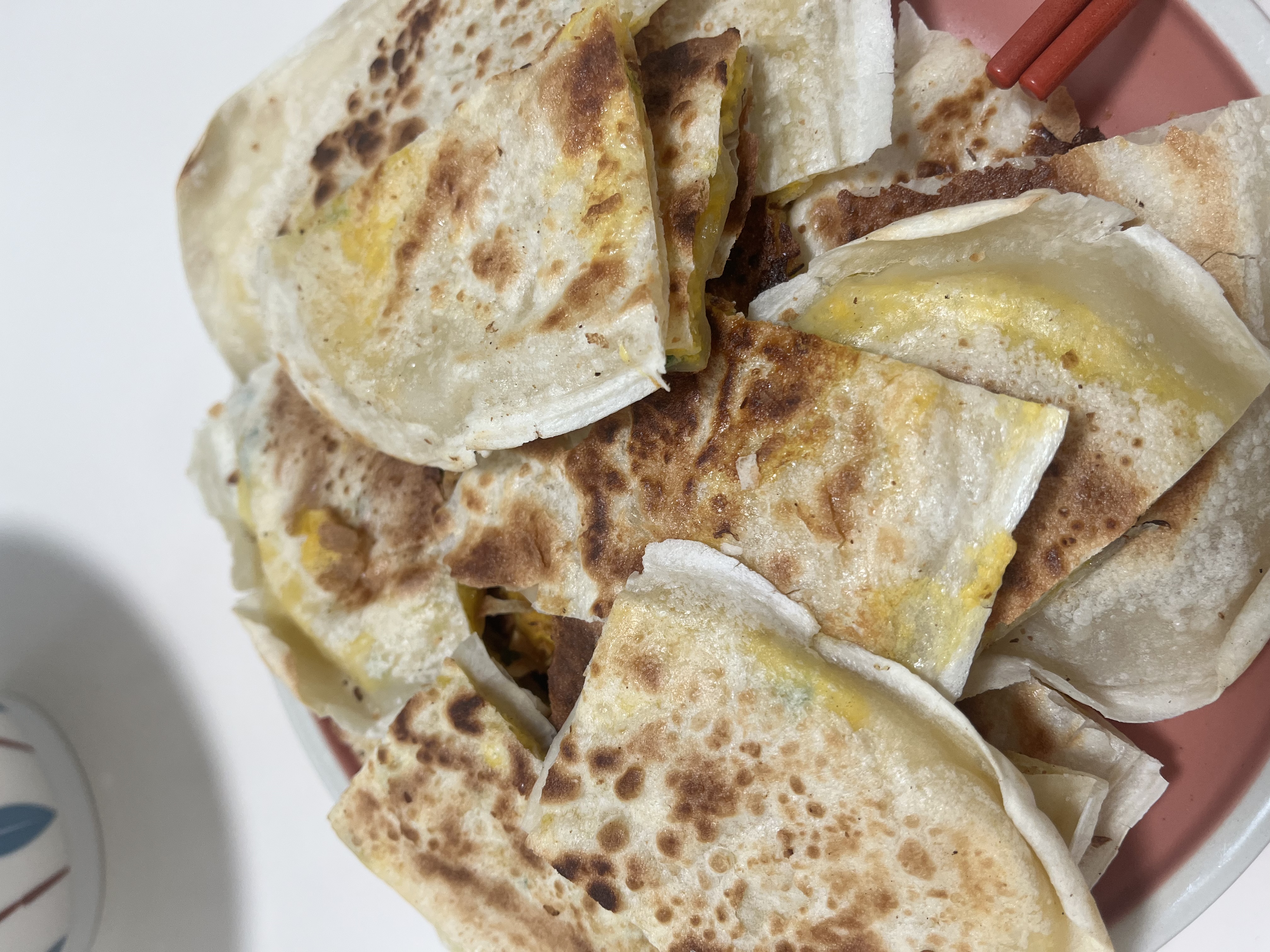 悦味纪 原味鸡蛋灌饼皮1.8kg 20张 手抓饼卷饼 早餐半成品0反式脂肪酸 实拍图