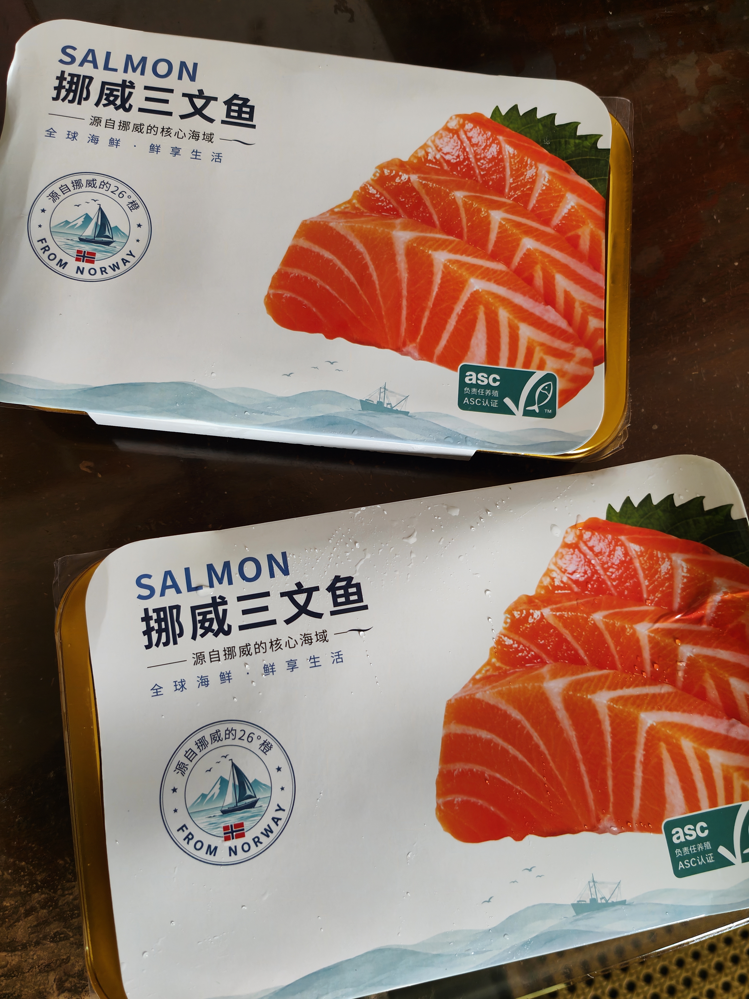 挪威冰鲜三文鱼中段现切现发鱼腩大西洋鲑健康轻食生鲜富含OMG3 【油脂丰盈】鱼腩切片 300g 实拍图