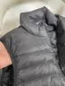 雪中飞秋冬新款男式轻薄羽绒服马甲基础男士短款羽绒秋马甲 宝石黑|8086 XL 180/100A 实拍图
