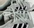 adidas ENTRAP美式校园风运动鞋少年感复古篮球风板鞋阿迪达斯   白色/矾土棕/黑色   42.5 实拍图