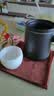 京东京造茶杯便携式黑陶茶泡茶壶茶杯功夫茶具办公杯随身茶壶容量400ml 实拍图