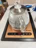 友家铺子（Biooner）全自动上水电热水壶烧水壶家用办公茶台一体机茶桌茶几嵌入式茶具套装 RY-A1金色保温1L 实拍图