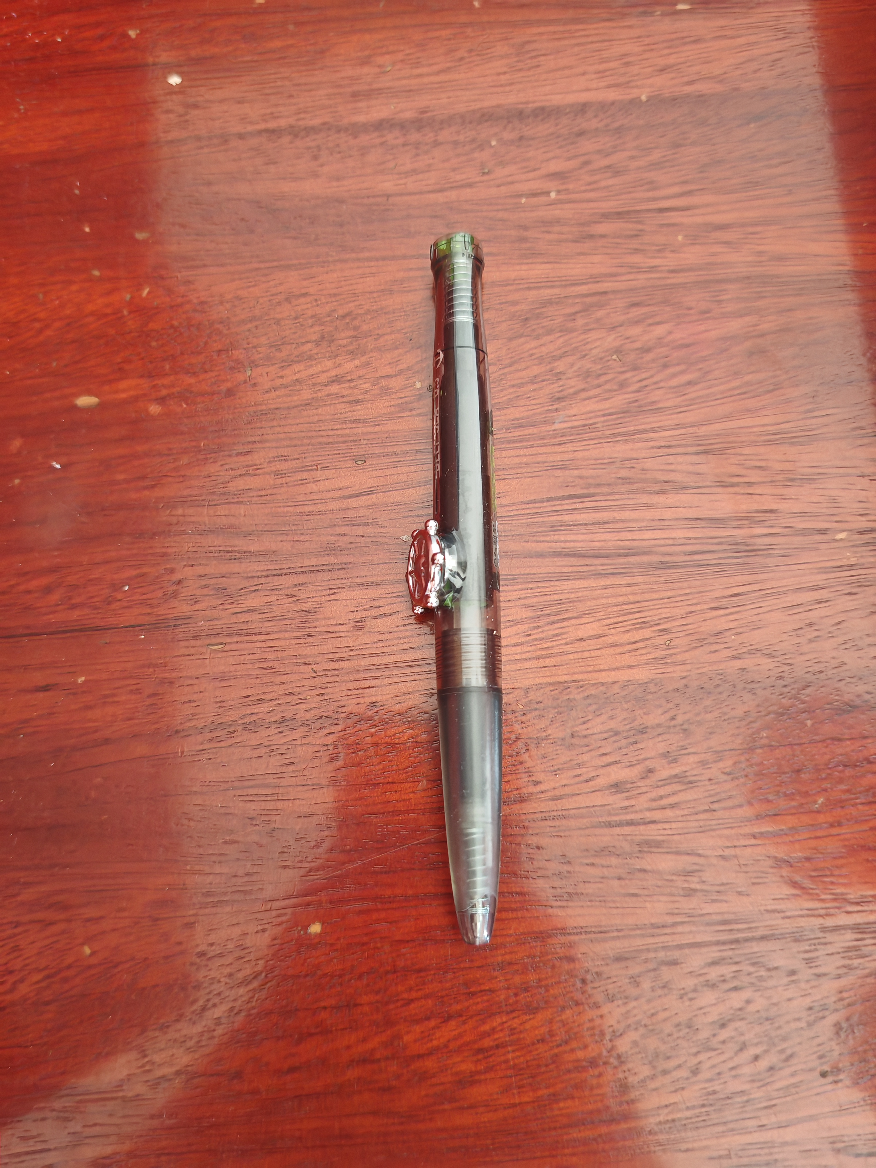 点石旋转中性笔高颜值0.5子弹头黑笔学生考试刷题速干旋转出芯银河时空舱4支套装开学季双珠顺滑签字笔 实拍图