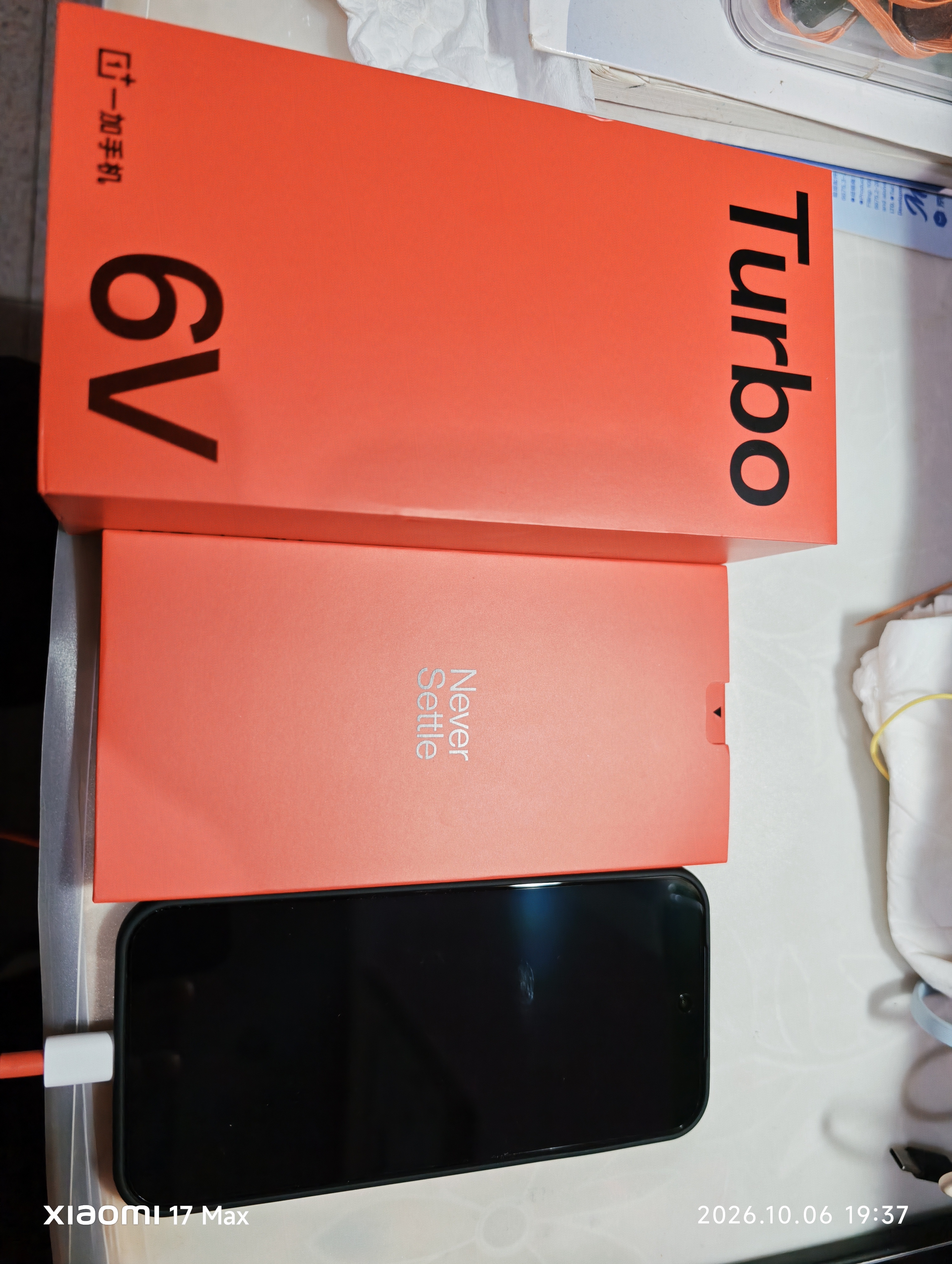 一加Turbo 6V 12GB+512GB  黑色  oppo 大电池 满级防水 学生 智能 游戏电竞旗舰店拍照手机 国家补贴 实拍图