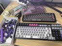 TITANNATION泰坦国度兔子洞键帽原厂侧透键帽PBT洞洞兔PC透明黑粉套装大全套 兔子洞键帽-核动力高度（L型透光）+36键PC 无规格 实拍图