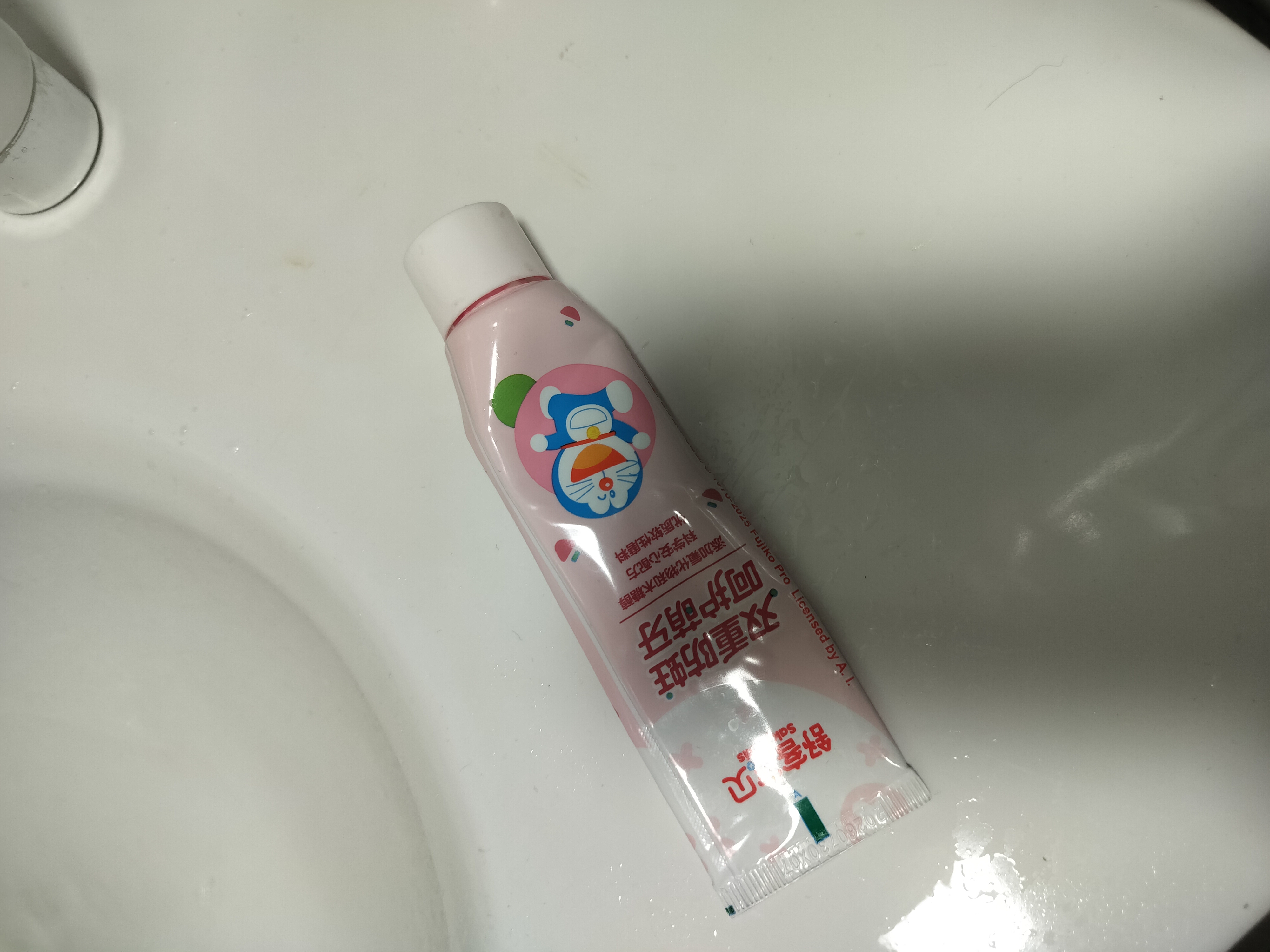 舒客宝贝（sakykids）儿童牙膏牙刷套装含氟防蛀护齿牙膏60g*4支+护齿牙刷*2支2-12岁 实拍图