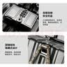 亿煊行李箱次日达高颜值铝框拉杆箱大容量学生密码箱抗压加固硬壳皮箱 浅粉色【加厚PC箱体丨合金边框】 24英寸【商务出差，轻便顺滑】 实拍图
