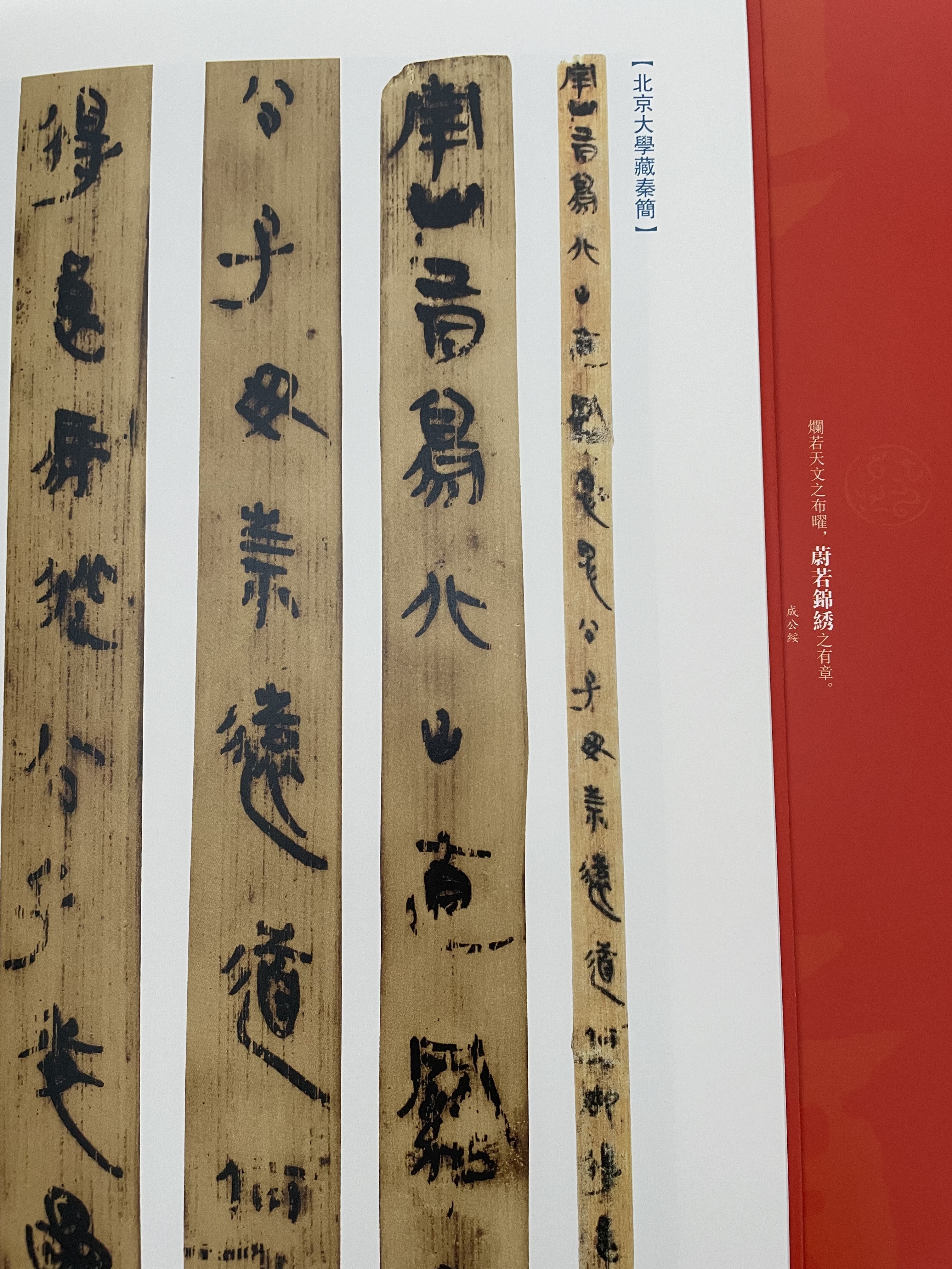 中国碑帖名品·秦汉简帛名品（上） 实拍图