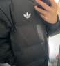adidas 600蓬轻薄拒水保暖鸭绒羽绒服外套男女秋冬阿迪达斯三叶草   黑色(推荐男生选大一码)   M 实拍图