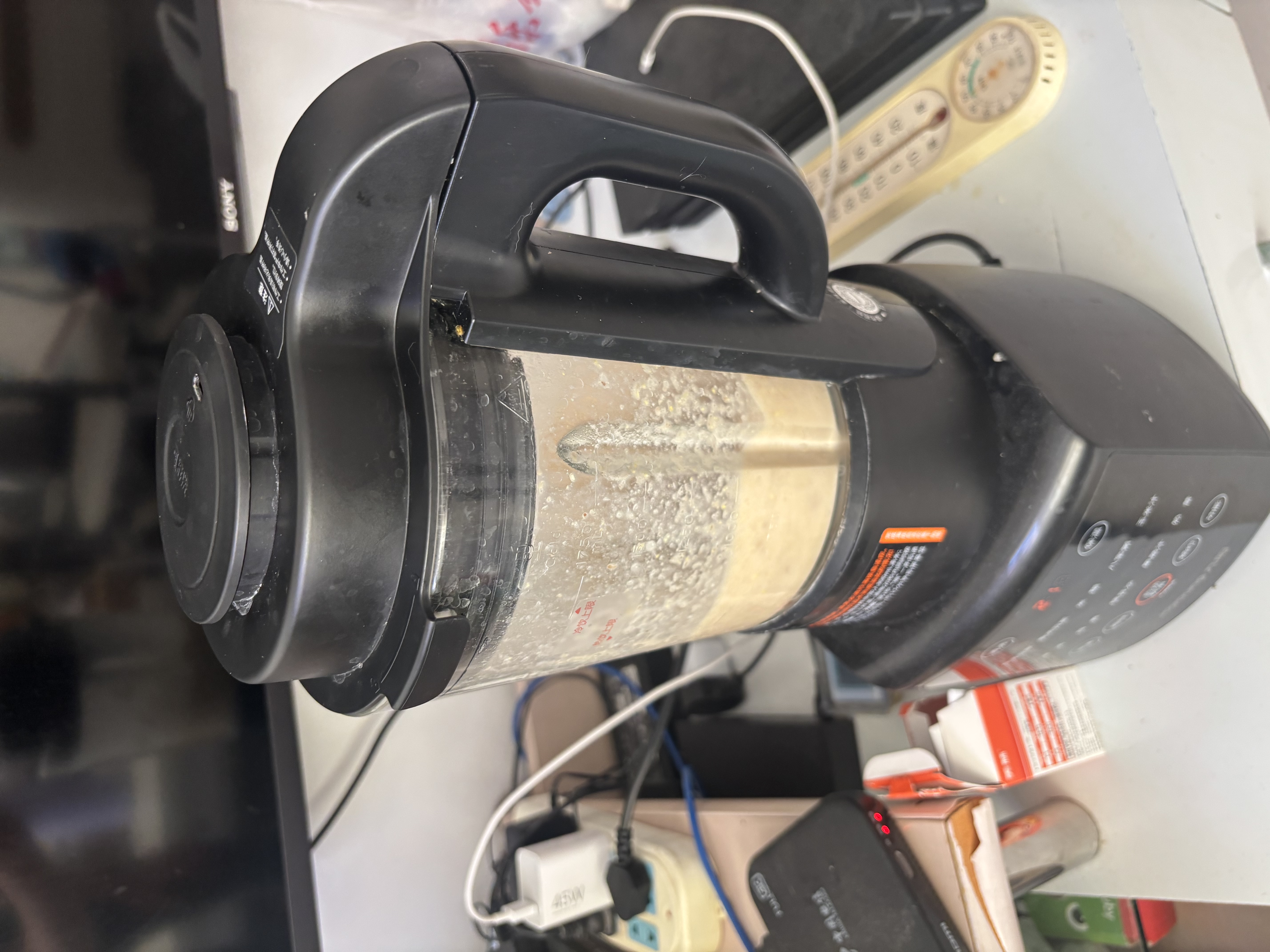 九阳（Joyoung）有钛破壁机家用轻音全自动多功能降噪预约豆浆机榨汁辅食机1.75L五谷杂粮3-5人金榜 Y915s 实拍图