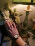 上海（SHANGHAI）手表男女自动机械国产情侣手表钢带镶钻双历商务防水腕表3012 土豪金女款 实拍图