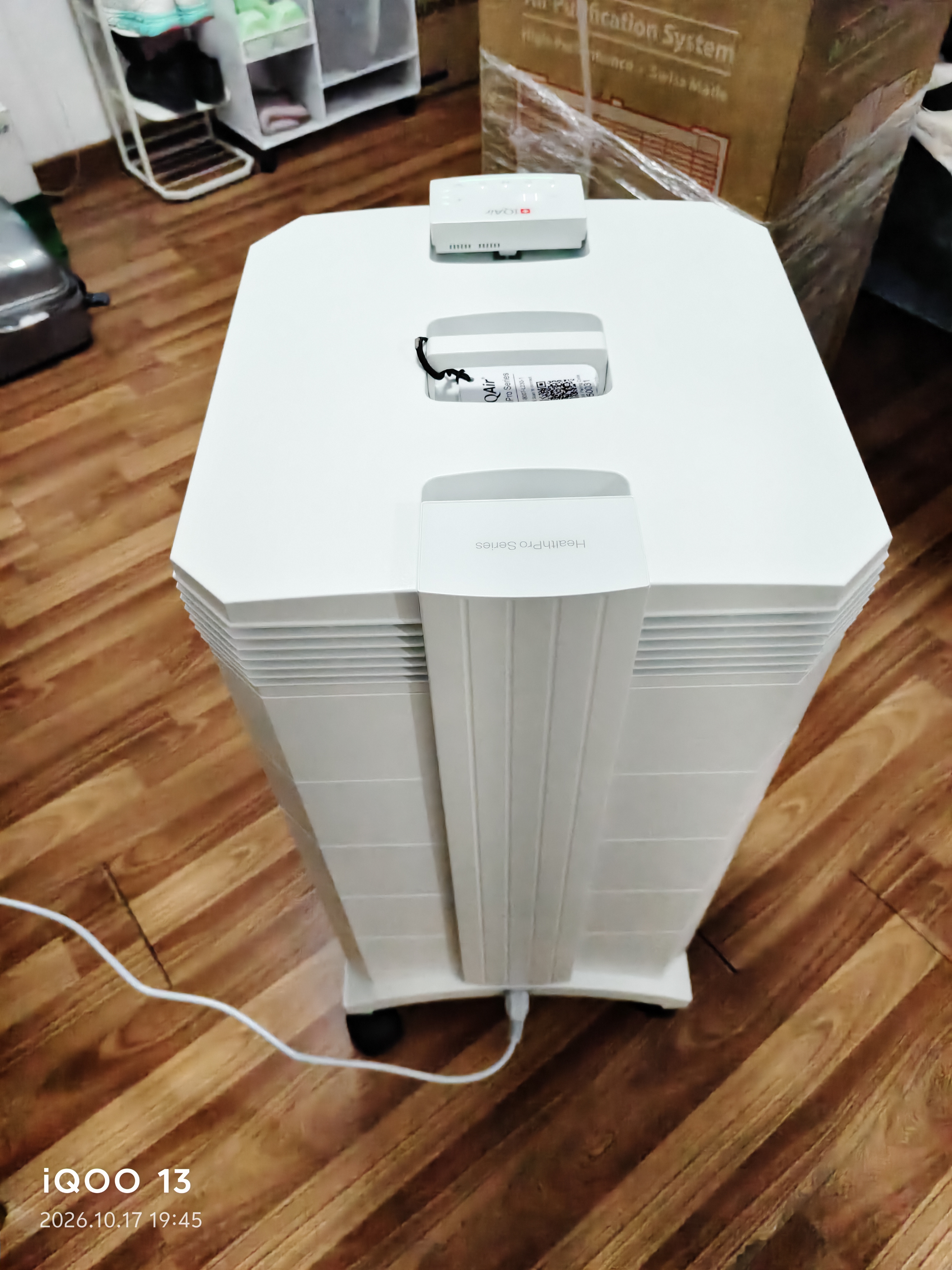 IQAir空气净化器家用除猫狗过敏原宠物毛发除二手烟除雾霾除菌除甲醛 瑞士进口 HP250 XE 实拍图