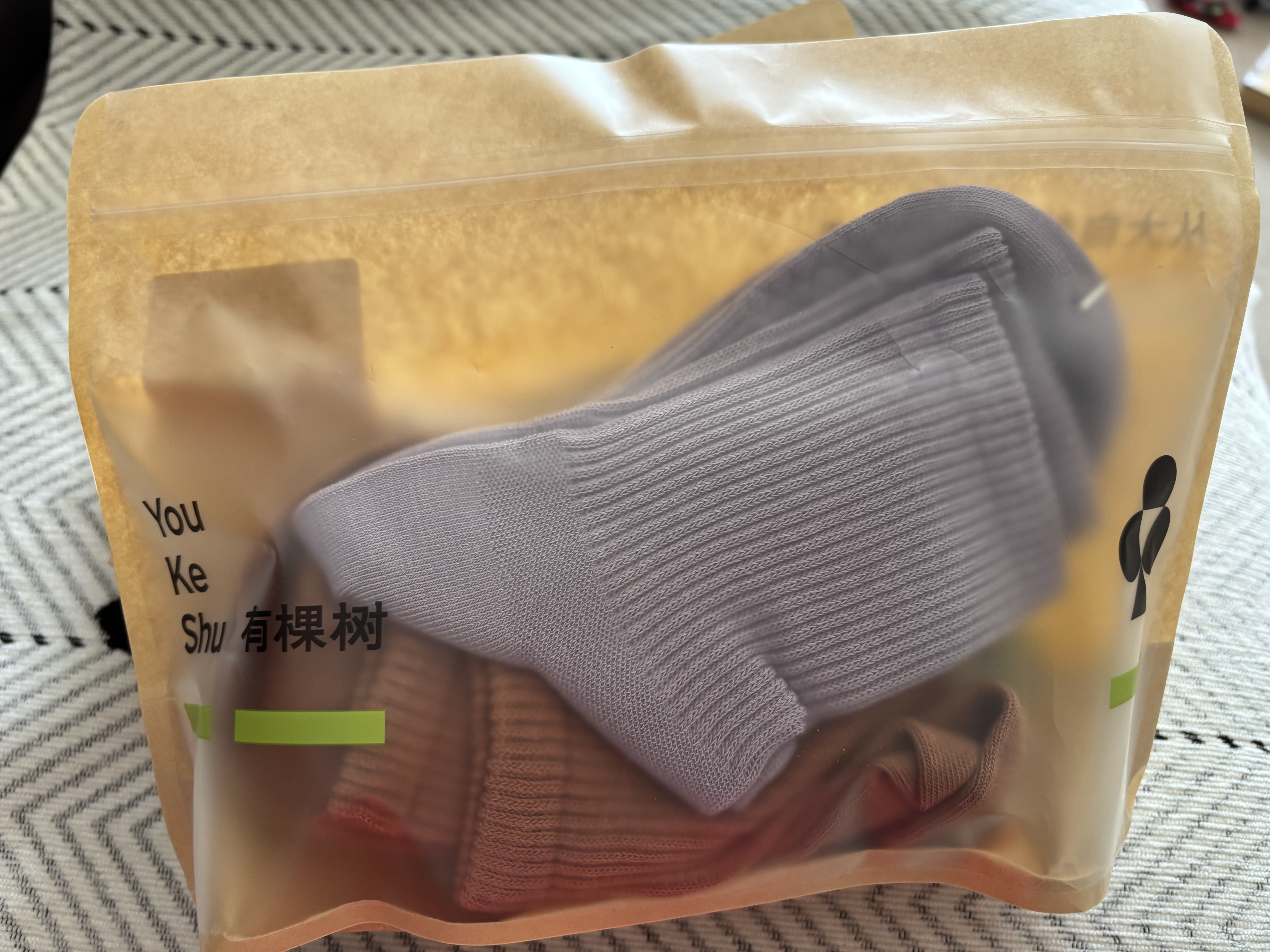 有棵树【肌理按摩】女士袜子女纯棉中筒10A抗菌防螨吸汗透气防臭长袜 实拍图