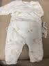 童泰新生婴儿衣服连体衣秋冬加厚夹棉初生宝宝蝴蝶衣爬服 月亮星 59cm 实拍图