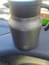 京东京造保温壶 焖茶暖水壶【陶瓷内胆】茶水分离办公室泡茶闷泡壶 灰色1L 实拍图