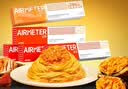 空刻意面家用速食拌面番茄肉酱290g*4+蟹黄277g*1意大利面 实拍图