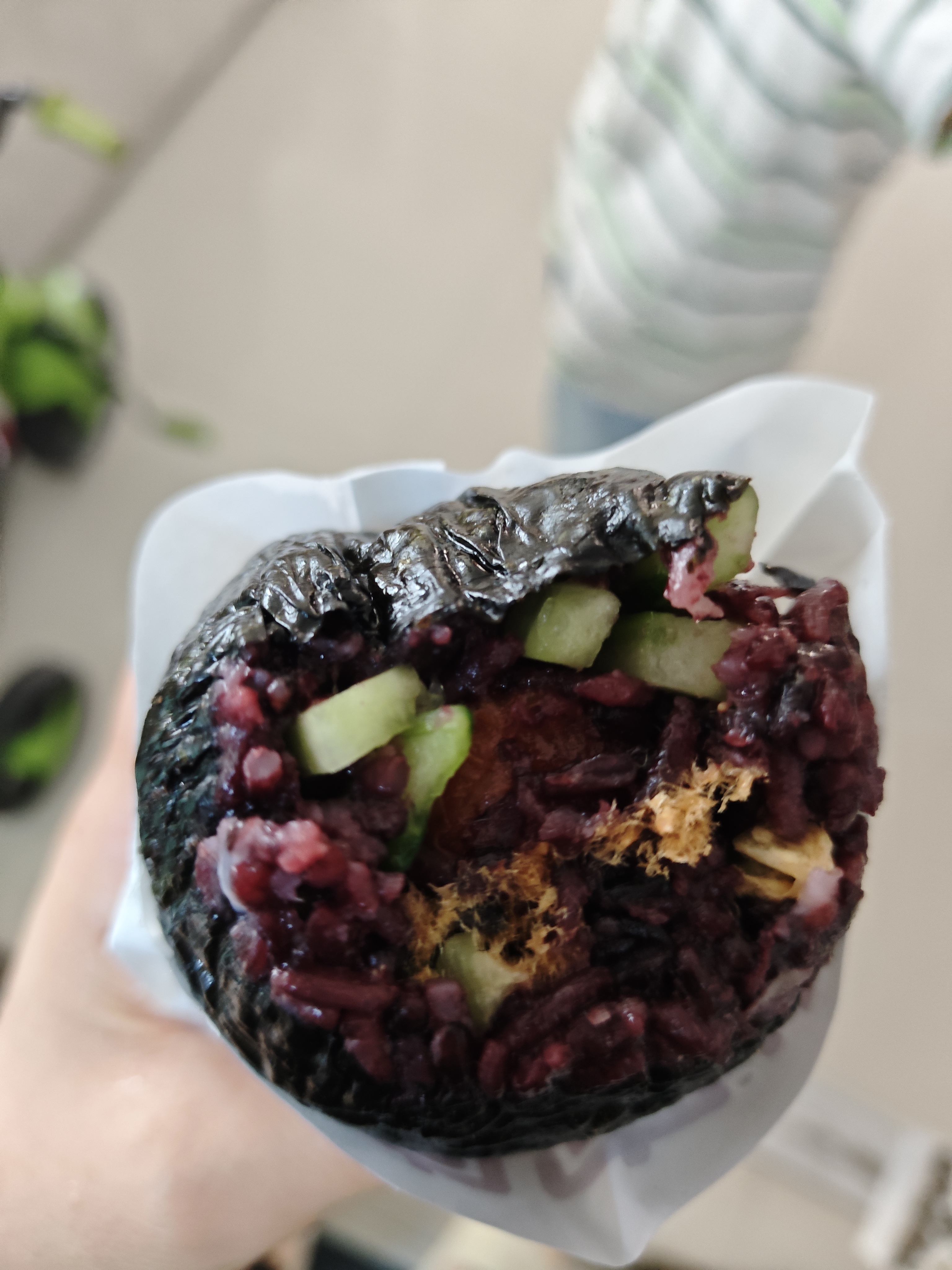 方家铺子中华老字号寿司海苔片28g(10片)寿司专用紫菜包饭送竹帘 实拍图