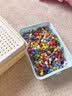 奕思瑞立体蘑菇钉拼图益智玩具手工diy拼装拼豆豆1-3-6岁儿童生日礼物 实拍图
