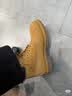 添柏岚（Timberland）踢不烂经典大黄靴高帮马丁靴户外防水真皮宽版男 10061W 42 实拍图