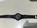 卡西欧（CASIO）男女表学生手表运动手表 夜光防水石英表带星期日历腕表 黑表浅橙字MRW-200H-1E 实拍图