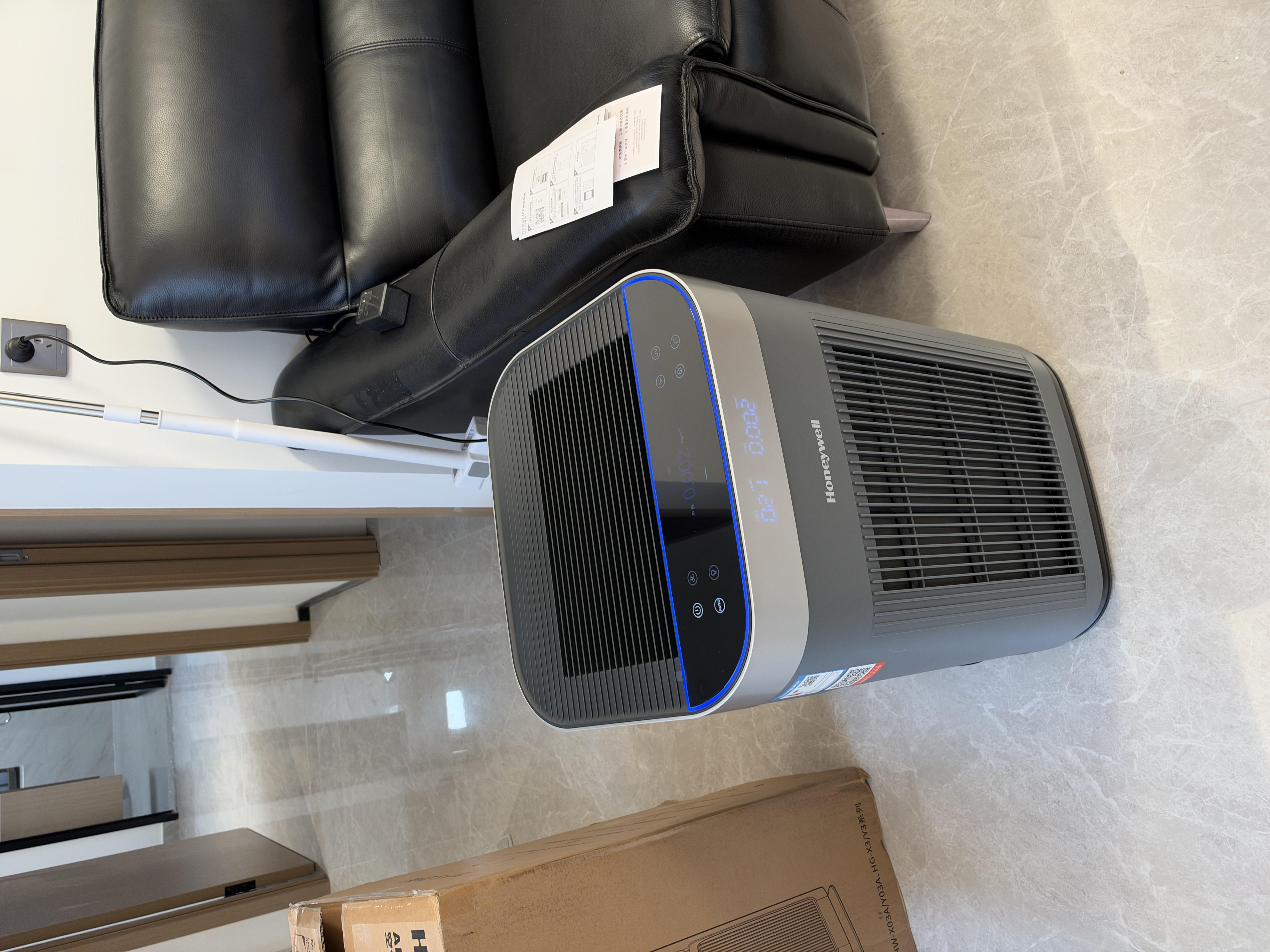 霍尼韦尔（Honeywell）空气净化器大空间除甲醛消毒新房专用除细菌病毒异味母婴认证睡眠静音净化机H-Speed pro 实拍图