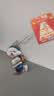 新款创意小狗背包挂件车载亚克力平面挂饰可爱钥匙扣送闺蜜款吊坠 蓝泰迪1个 实拍图
