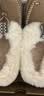 UGG秋季女士时尚舒适保暖厚底一脚蹬懒人毛毛鞋 1158258CHE|栗色 38 实拍图