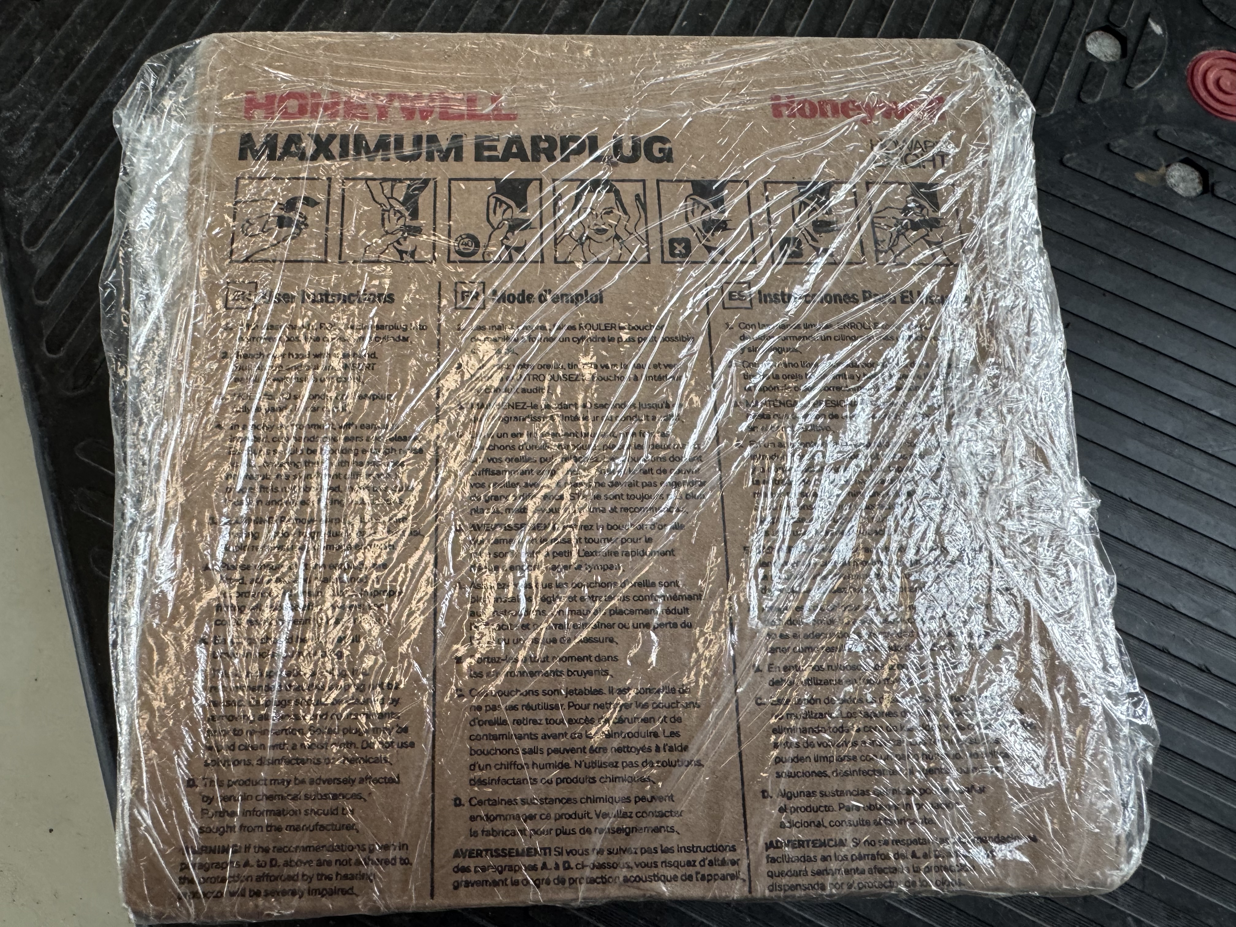 霍尼韦尔（Honeywell）耳塞MAX-1防噪音 睡眠隔音学习工作睡觉耳塞 200付  实拍图