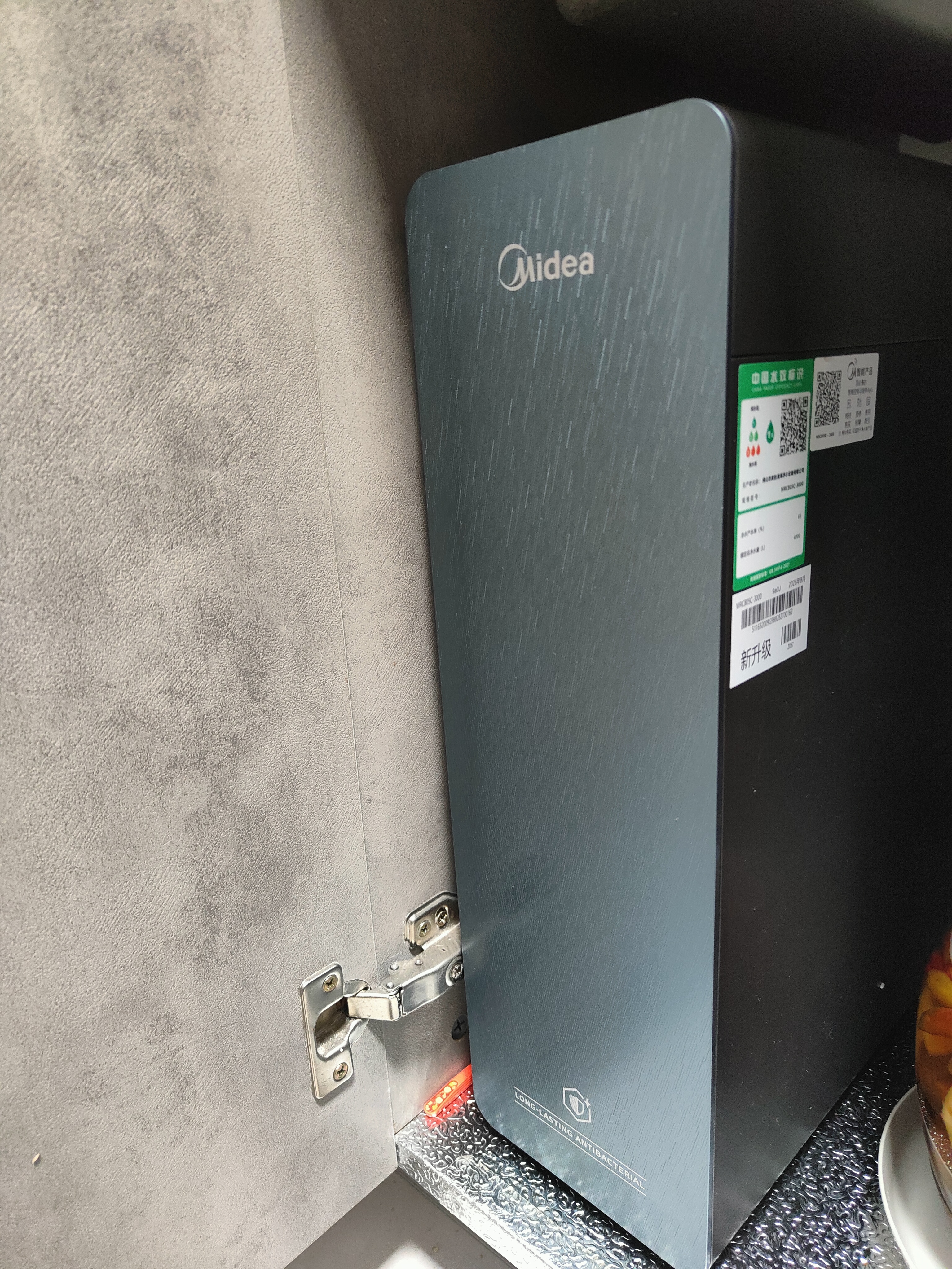 美的（Midea）家用净水机星河系列1200Gpro+ 6年长效陶氏RO抑菌0阻垢剂反渗透直饮净水器厨下式净饮机鲜活零陈水 实拍图