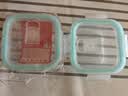 希乐扣耐热饭盒辅食盒可蒸煮微波炉加热碗玻璃保鲜盒食品留样盒迷你饭盒 实拍图