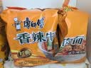 康师傅 方便面 经典香辣牛肉面五连包104g*5 泡面袋装速食 方便食品 实拍图