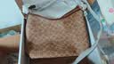 蔻驰（COACH）【品牌直供】女士LAUREL中号单肩流浪包卡其棕CV975礼物次日达 实拍图