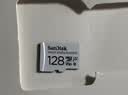 Sandisk闪迪128GB TF（MicroSD）4K内存卡 行车记录仪 监控摄像头专用 循环录制10,000小时 高耐用存储卡 实拍图