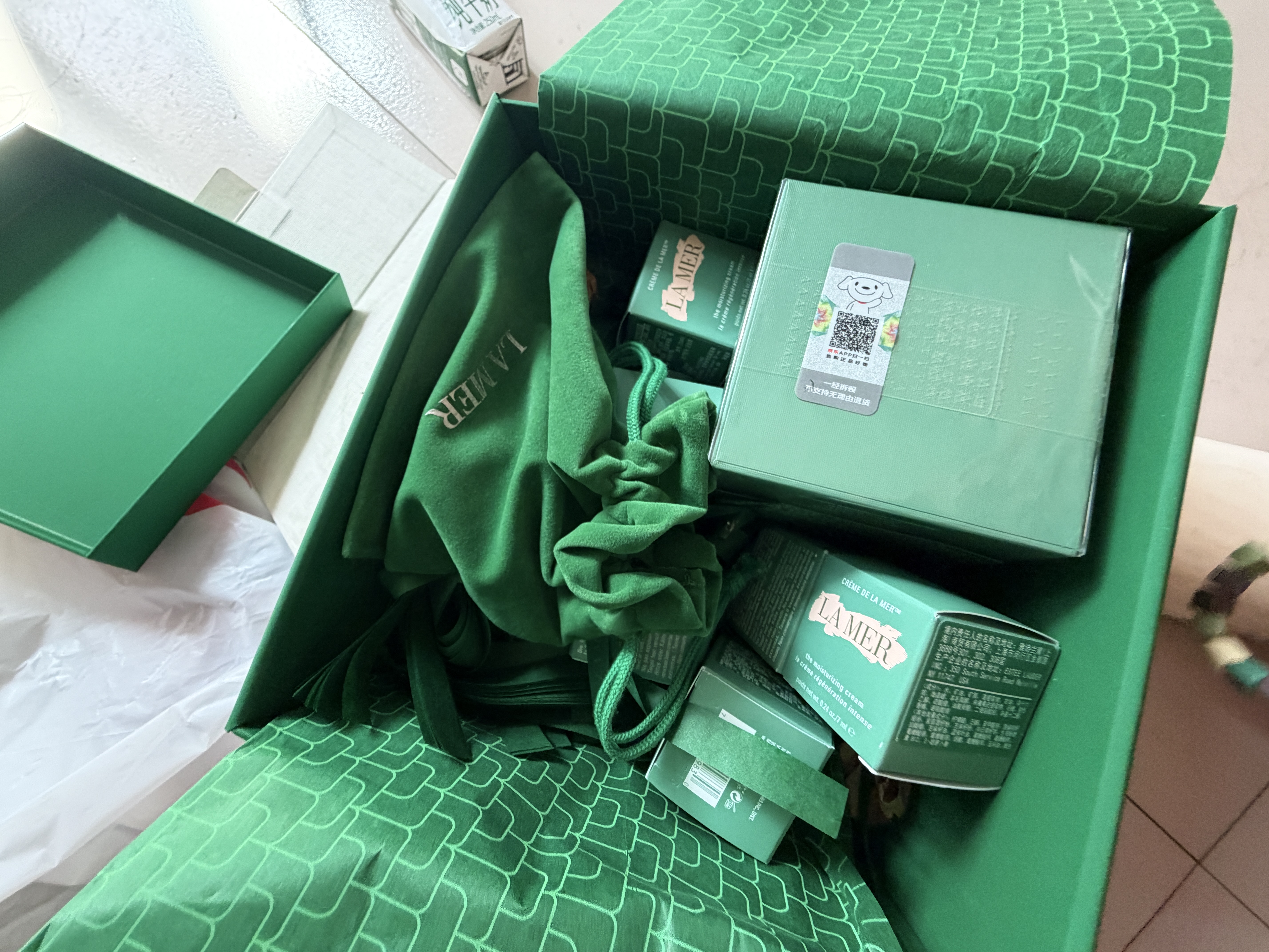海蓝之谜（LA MER）奇迹面霜60ml保湿修护护肤品套装化妆品礼盒生日礼物送女友 实拍图