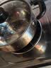 京东京造 汤锅 304不锈钢蒸煮粥泡面锅宿舍家用小炖汤锅电磁炉燃气灶22cm  实拍图