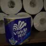 维达（Vinda）有芯卷纸 蓝色经典4层200克*27卷 高克重卫生纸 厕纸纸巾整箱 实拍图