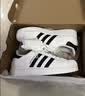 阿迪达斯adidas三叶草贝壳头SUPERSTARII男女休闲鞋 IH8659 42.5码 实拍图