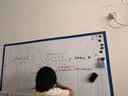 飞博士120*150cm软白板墙贴不伤墙可移除磁性小白板办公写字板挂式磁力黑板家用可擦儿童画板涂鸦墙纸 实拍图